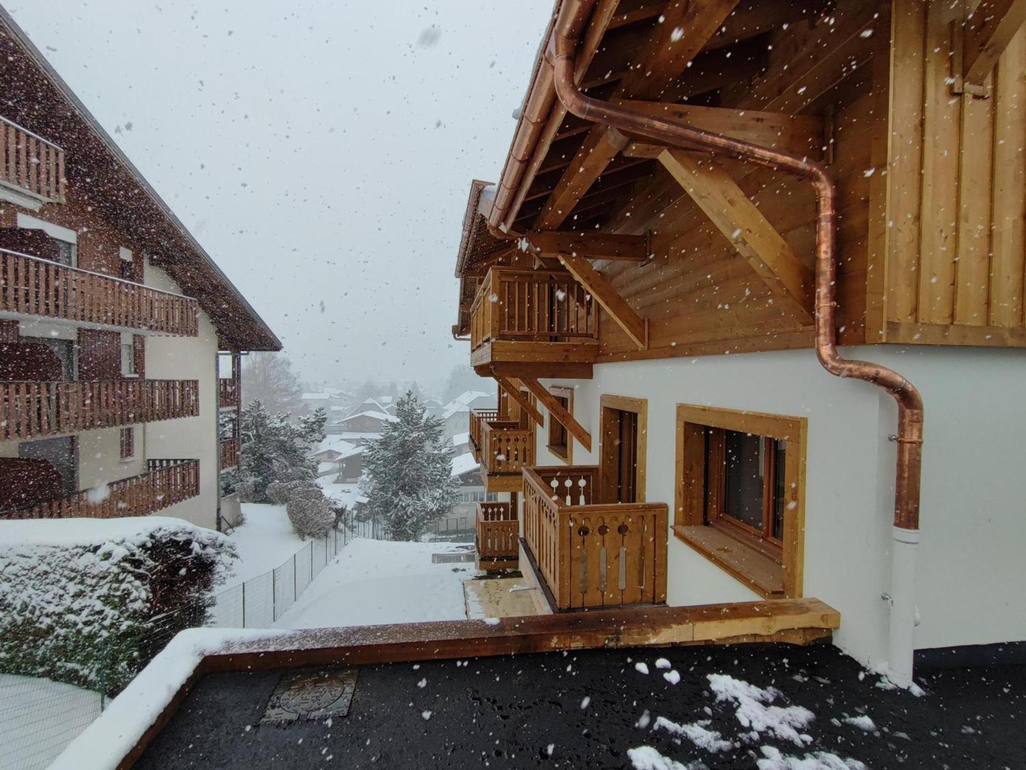 Appartement Familial Neuf Pres Du Village, 3 Chambres, Balcon Sud, Parking, Proche Ski-Bus, Samoens - Fr-1-642-80 Экстерьер фото